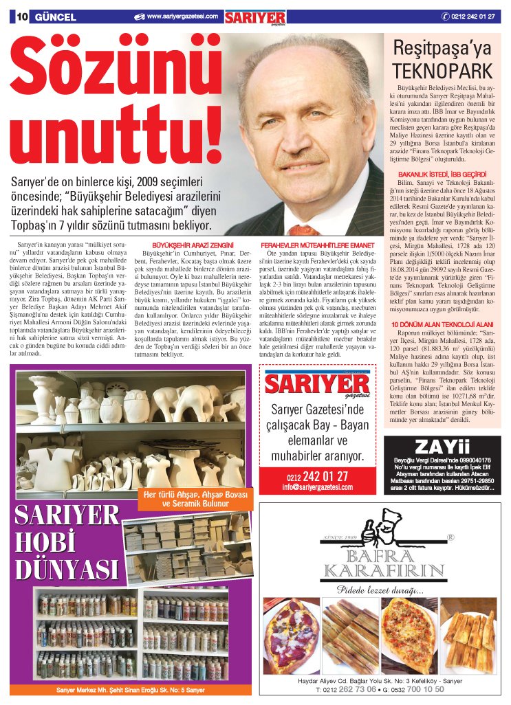 Sarıyer Gazetesi