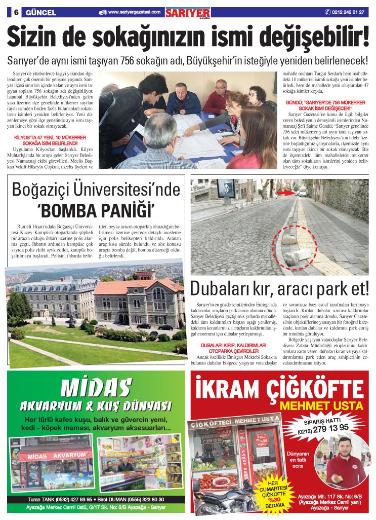 Sarıyer Gazetesi