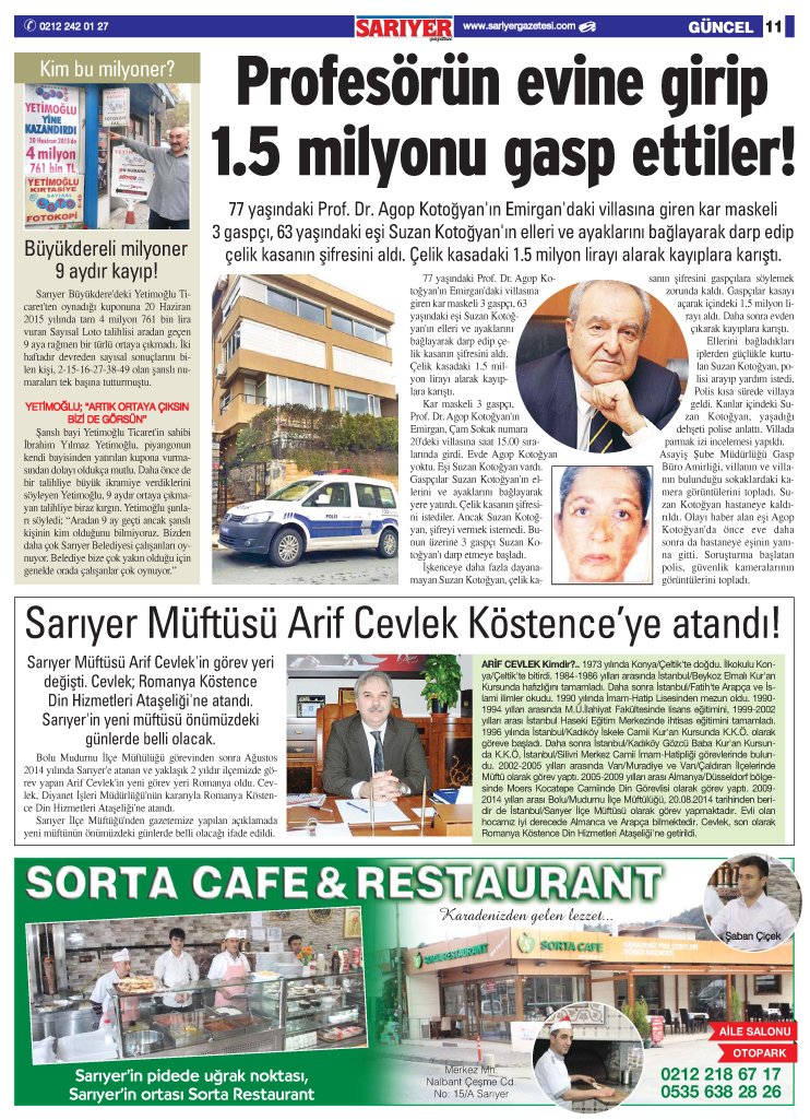 Sarıyer Gazetesi
