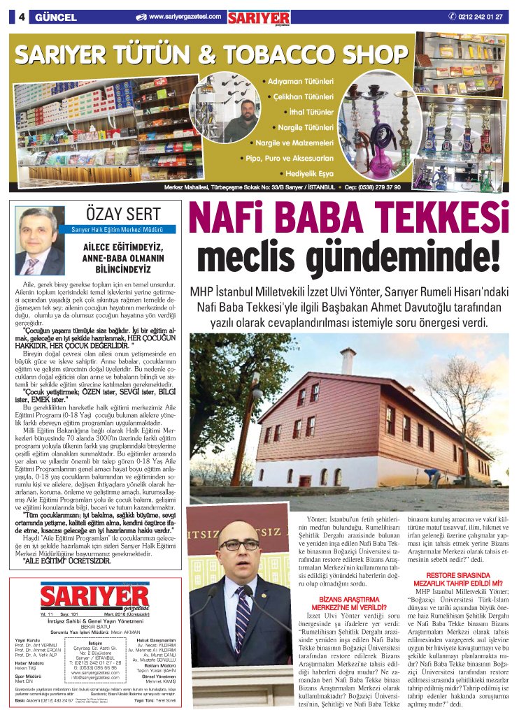 Sarıyer Gazetesi