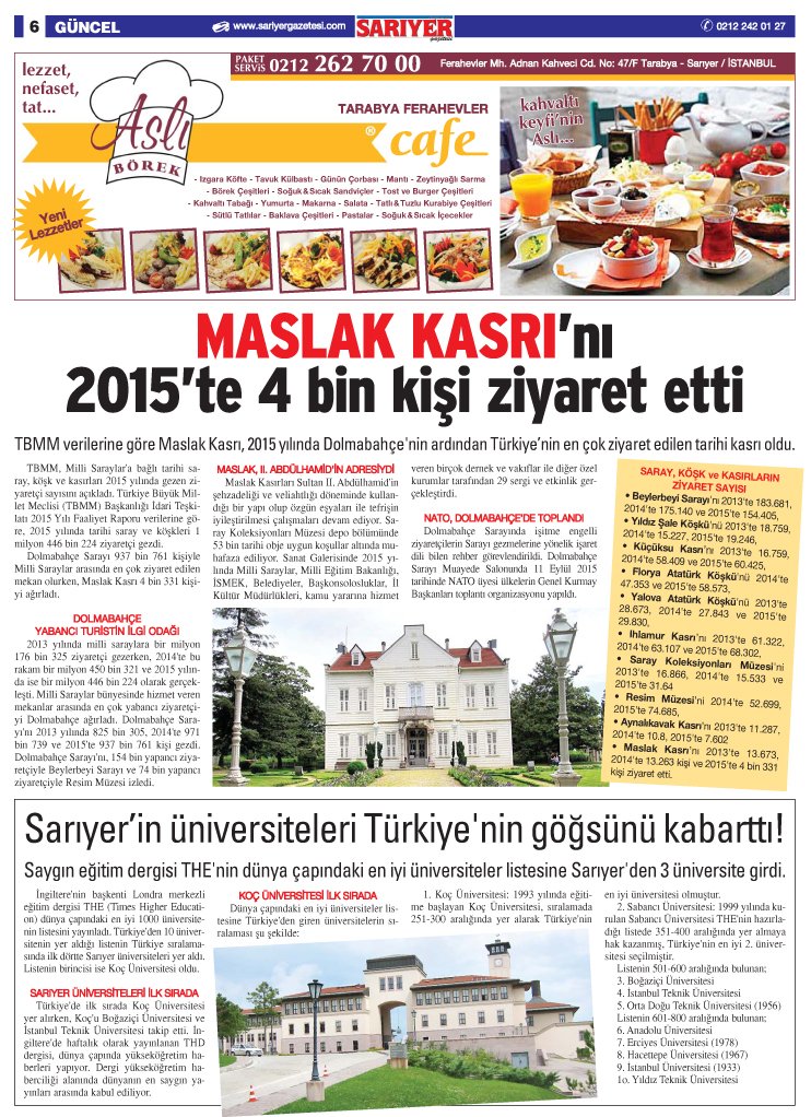 Sarıyer Gazetesi