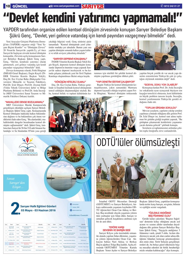 Sarıyer Gazetesi