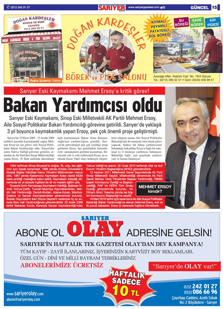 Sarıyer Gazetesi