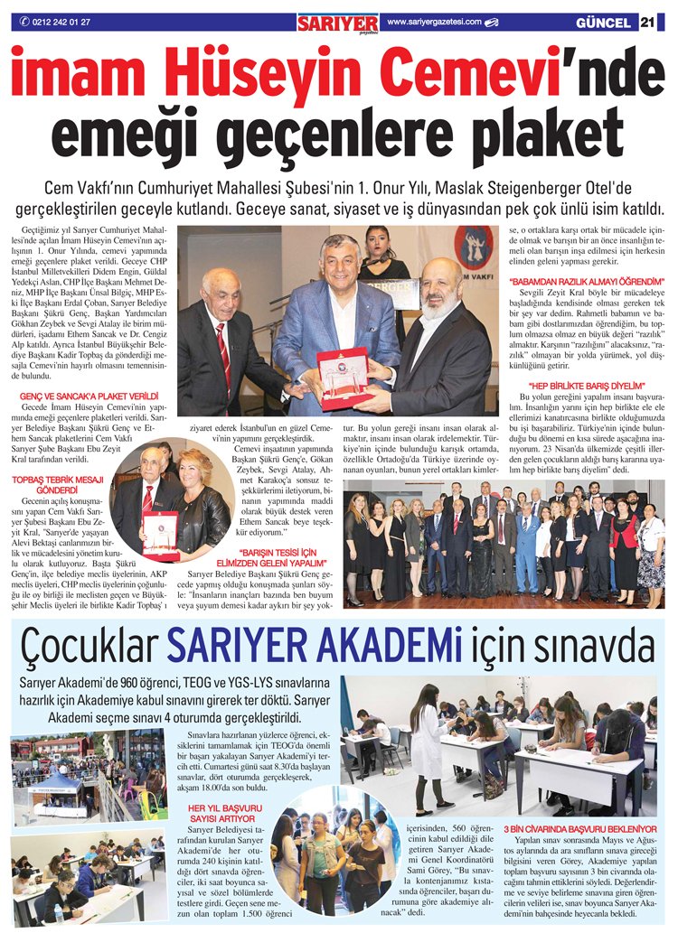 Sarıyer Gazetesi