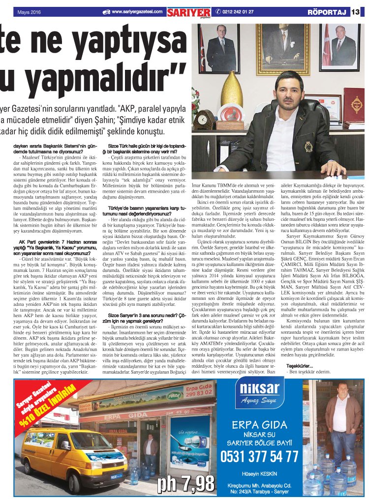 Sarıyer Gazetesi