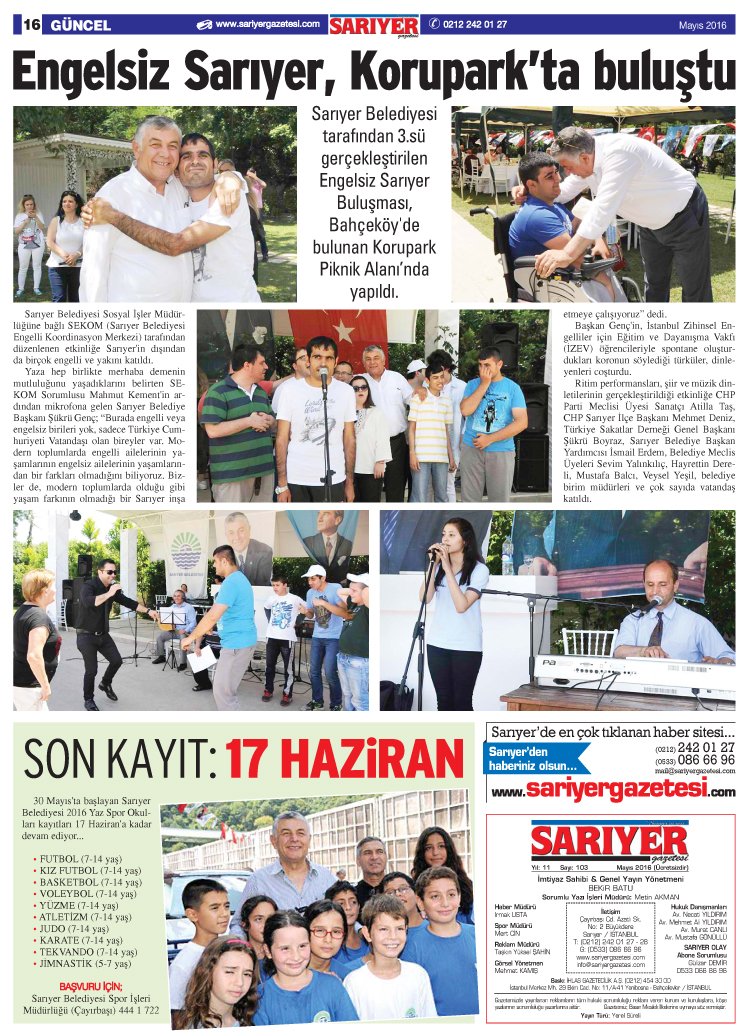 Sarıyer Gazetesi