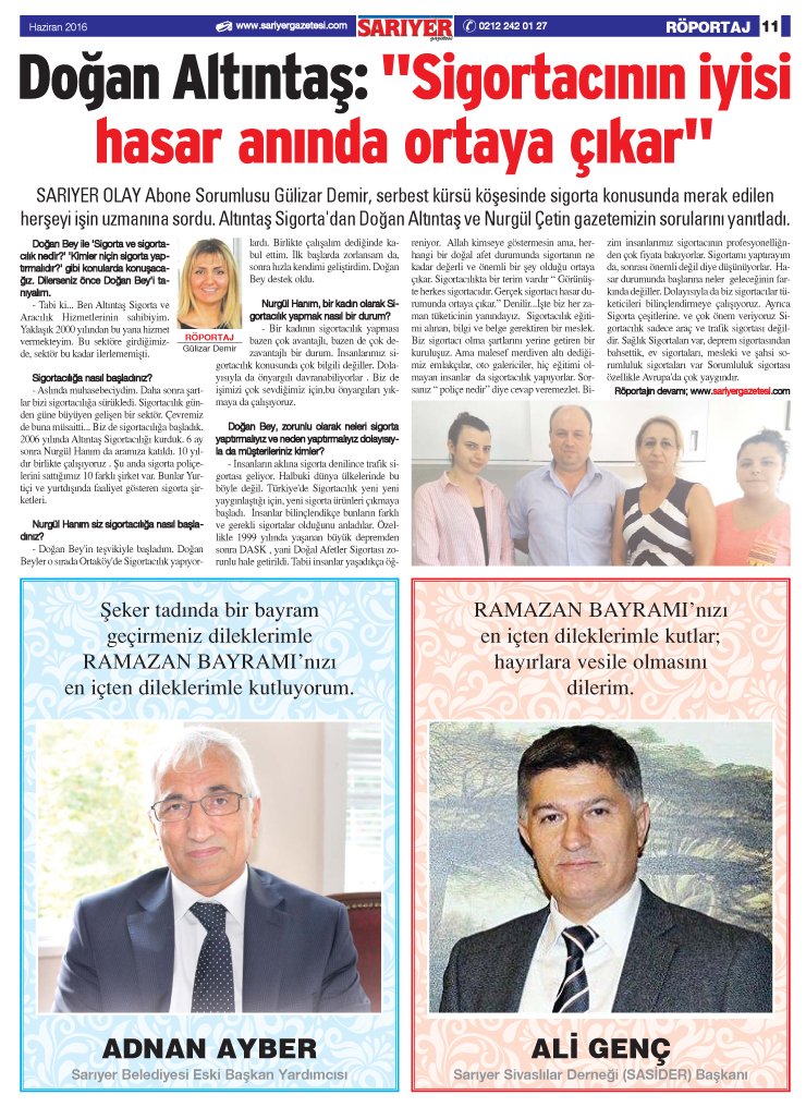 Sarıyer Gazetesi