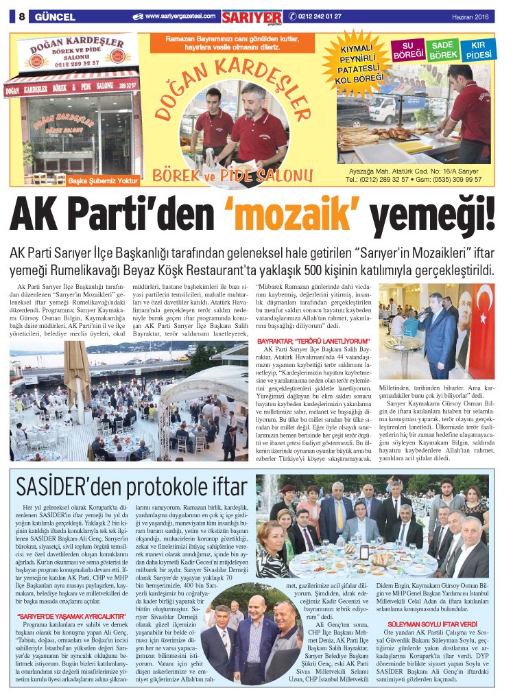 Sarıyer Gazetesi