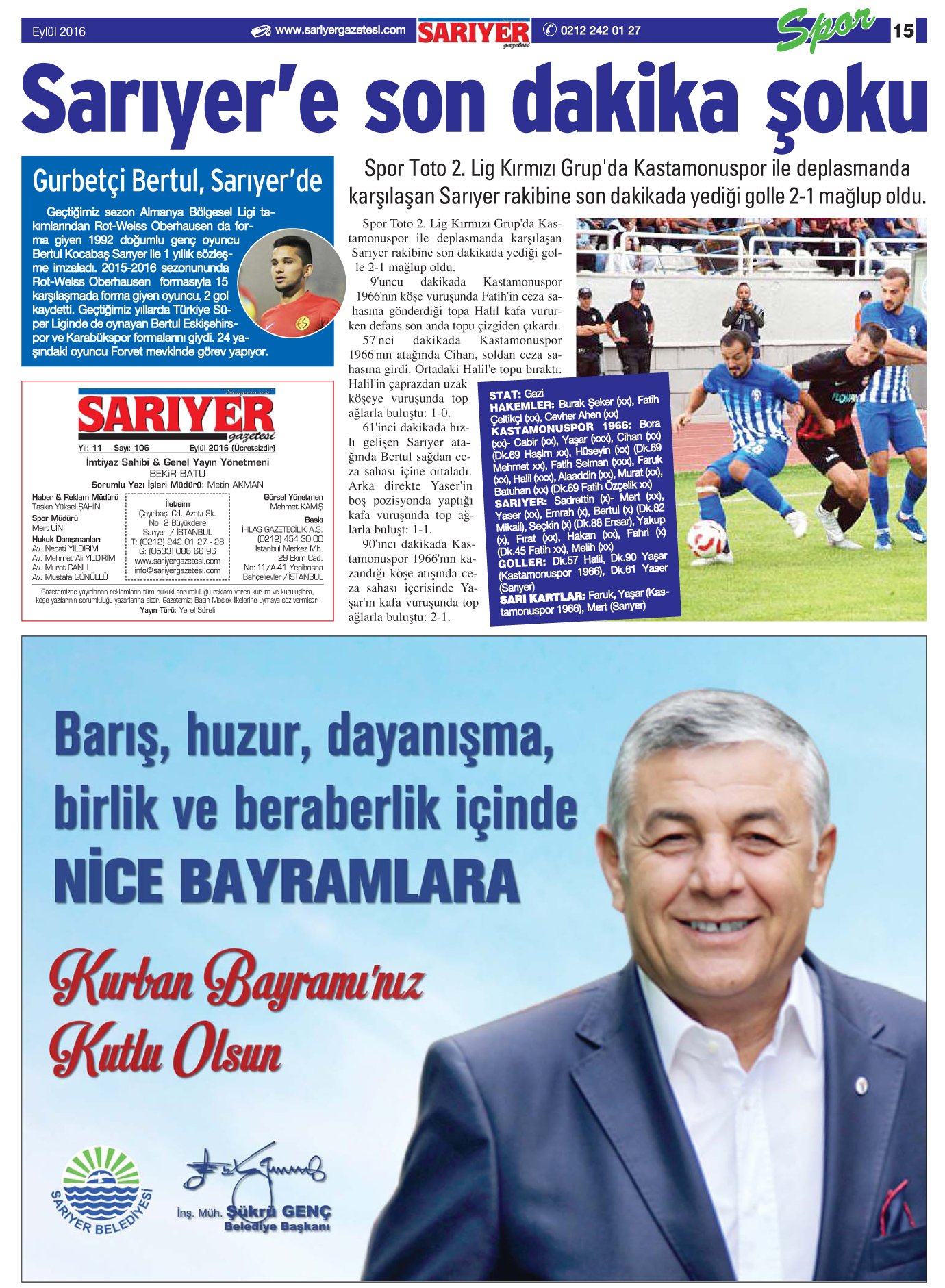 Sarıyer Gazetesi