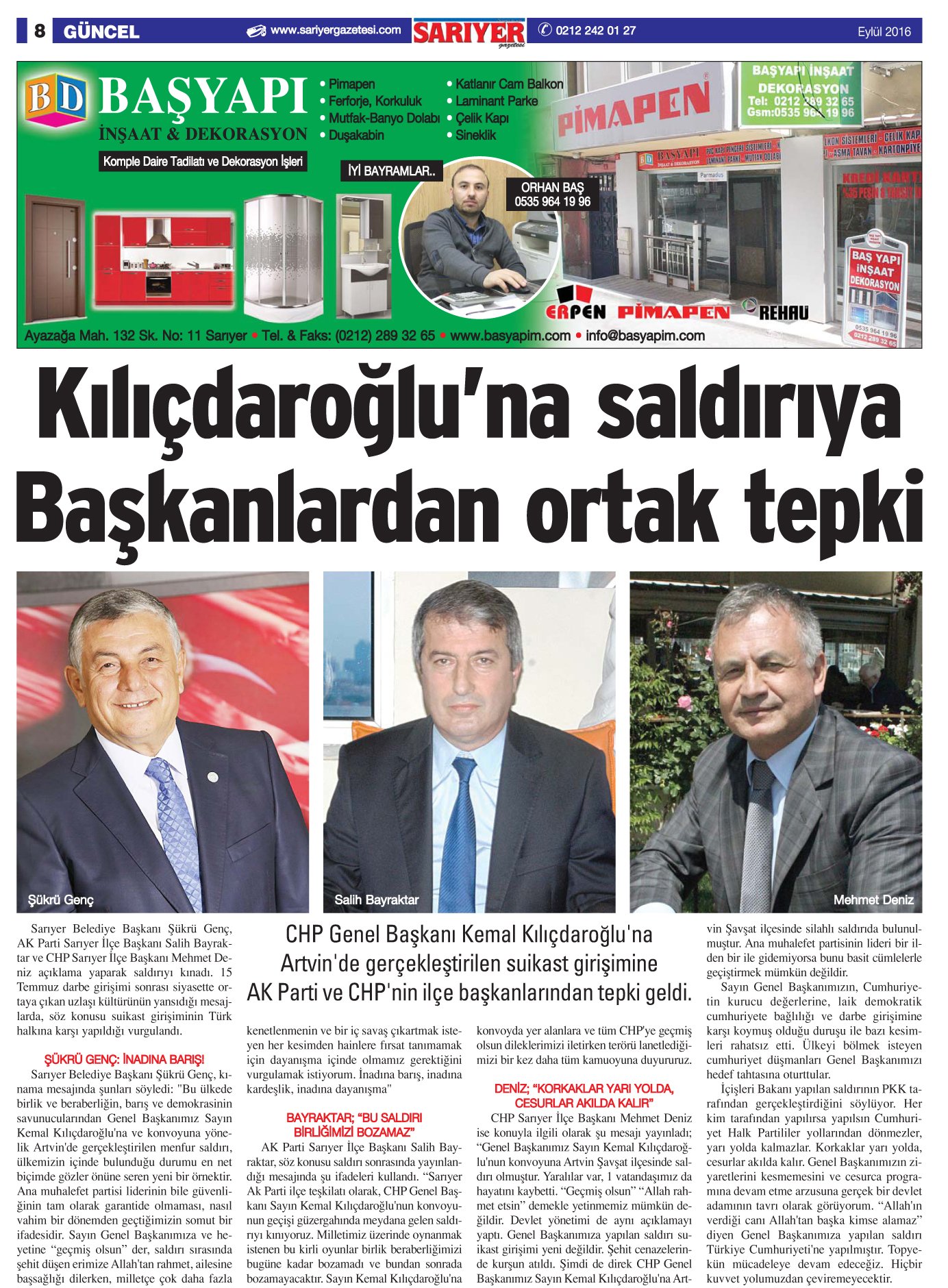 Sarıyer Gazetesi