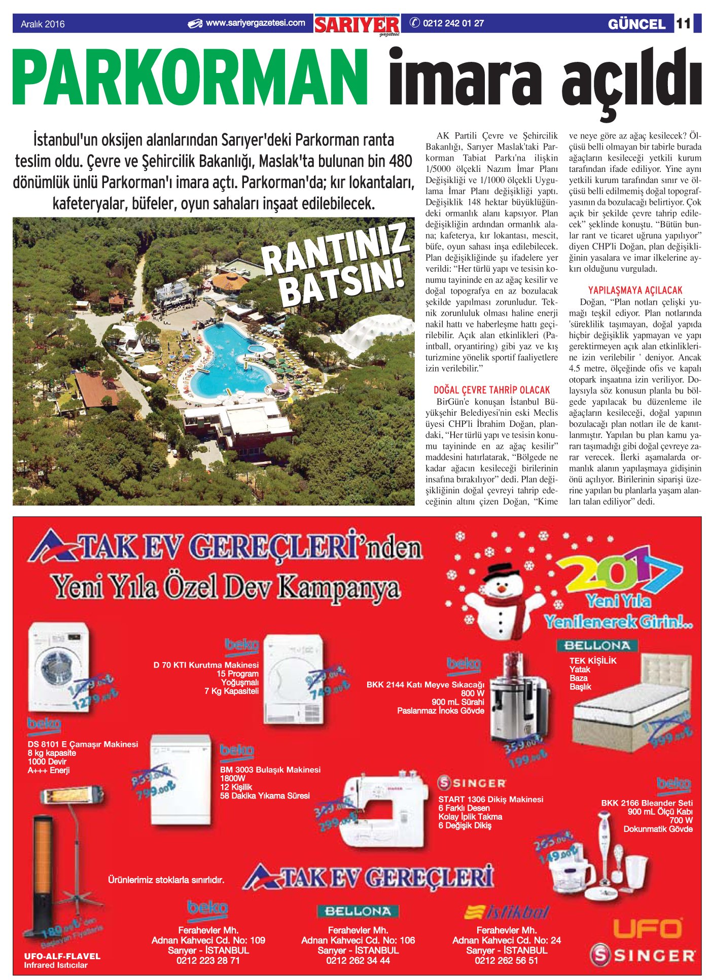 Sarıyer Gazetesi
