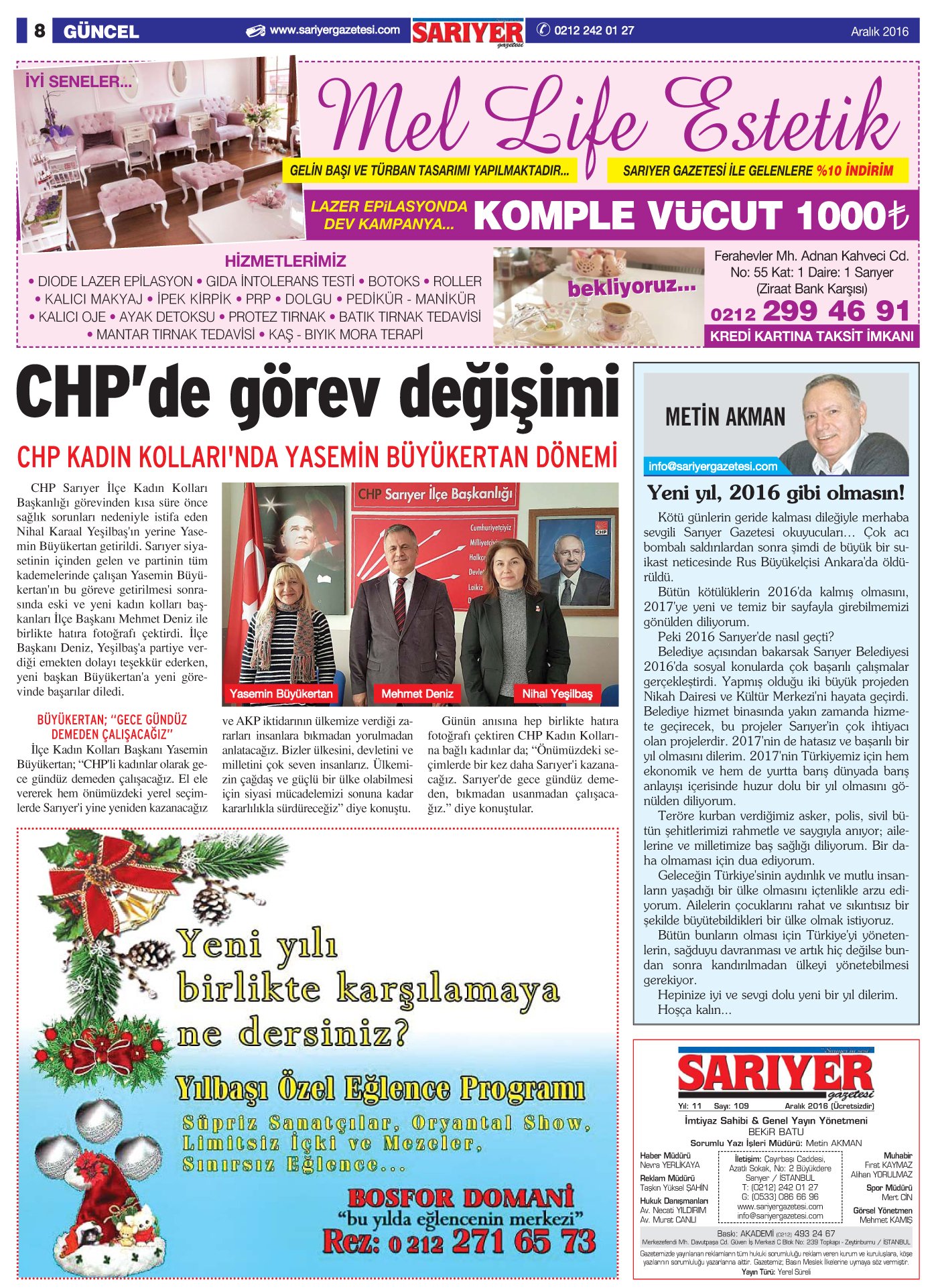 Sarıyer Gazetesi