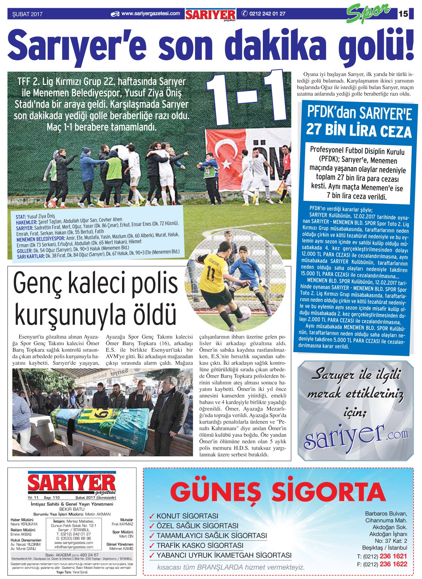 Sarıyer Gazetesi
