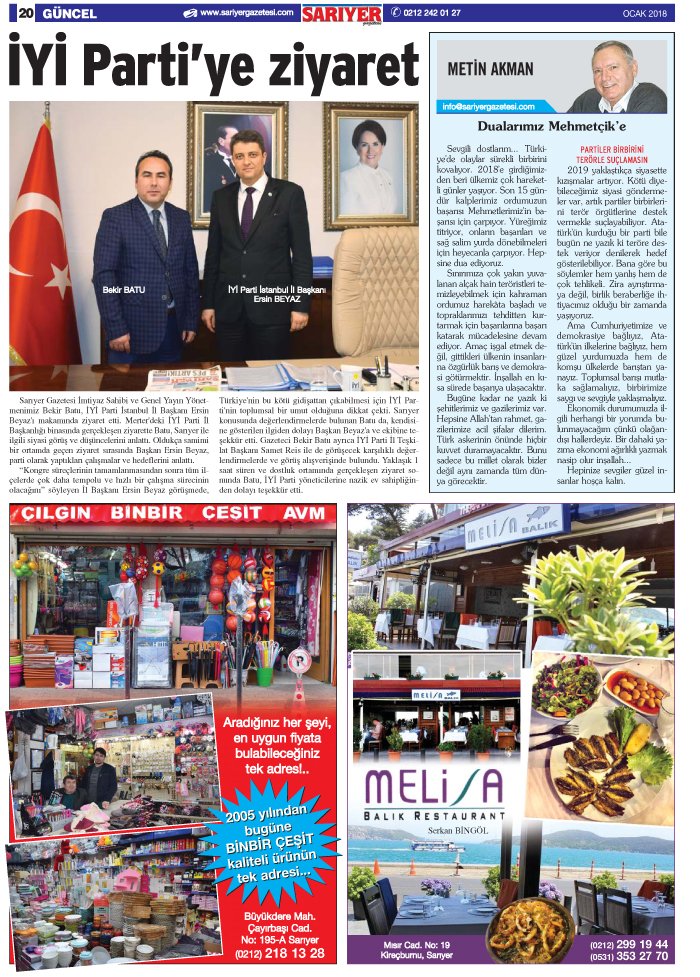Sarıyer Gazetesi