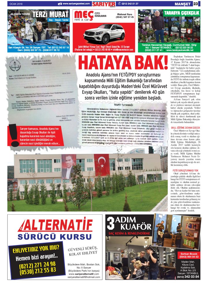 Sarıyer Gazetesi