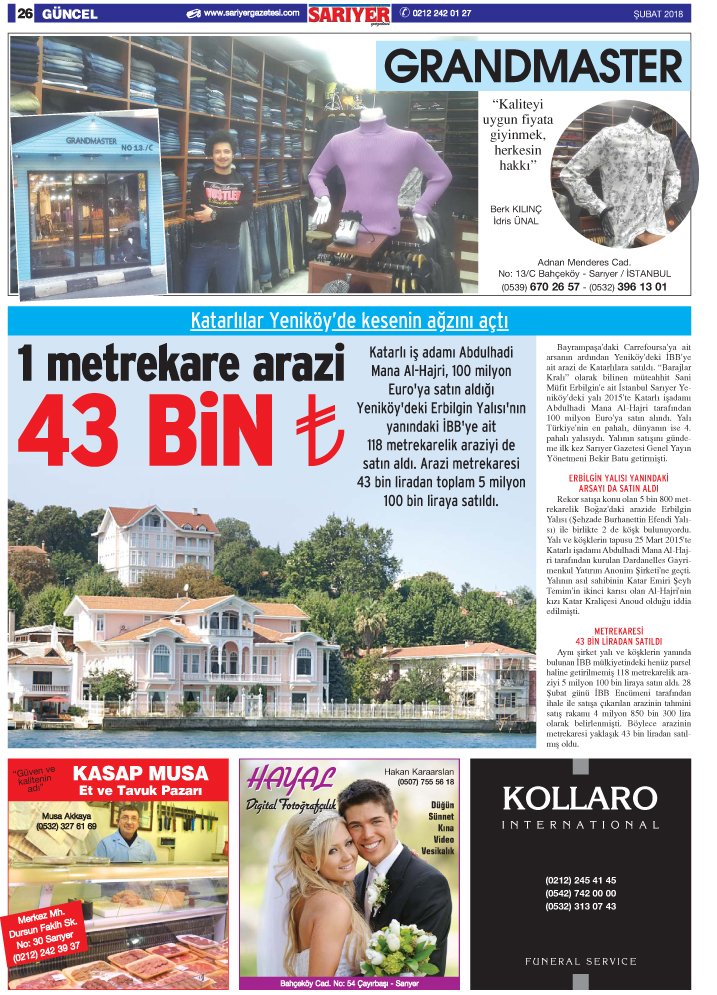 Sarıyer Gazetesi