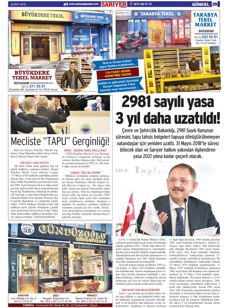 Sarıyer Gazetesi