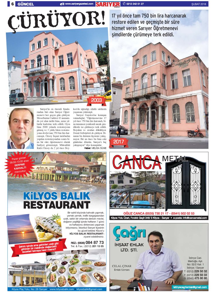 Sarıyer Gazetesi