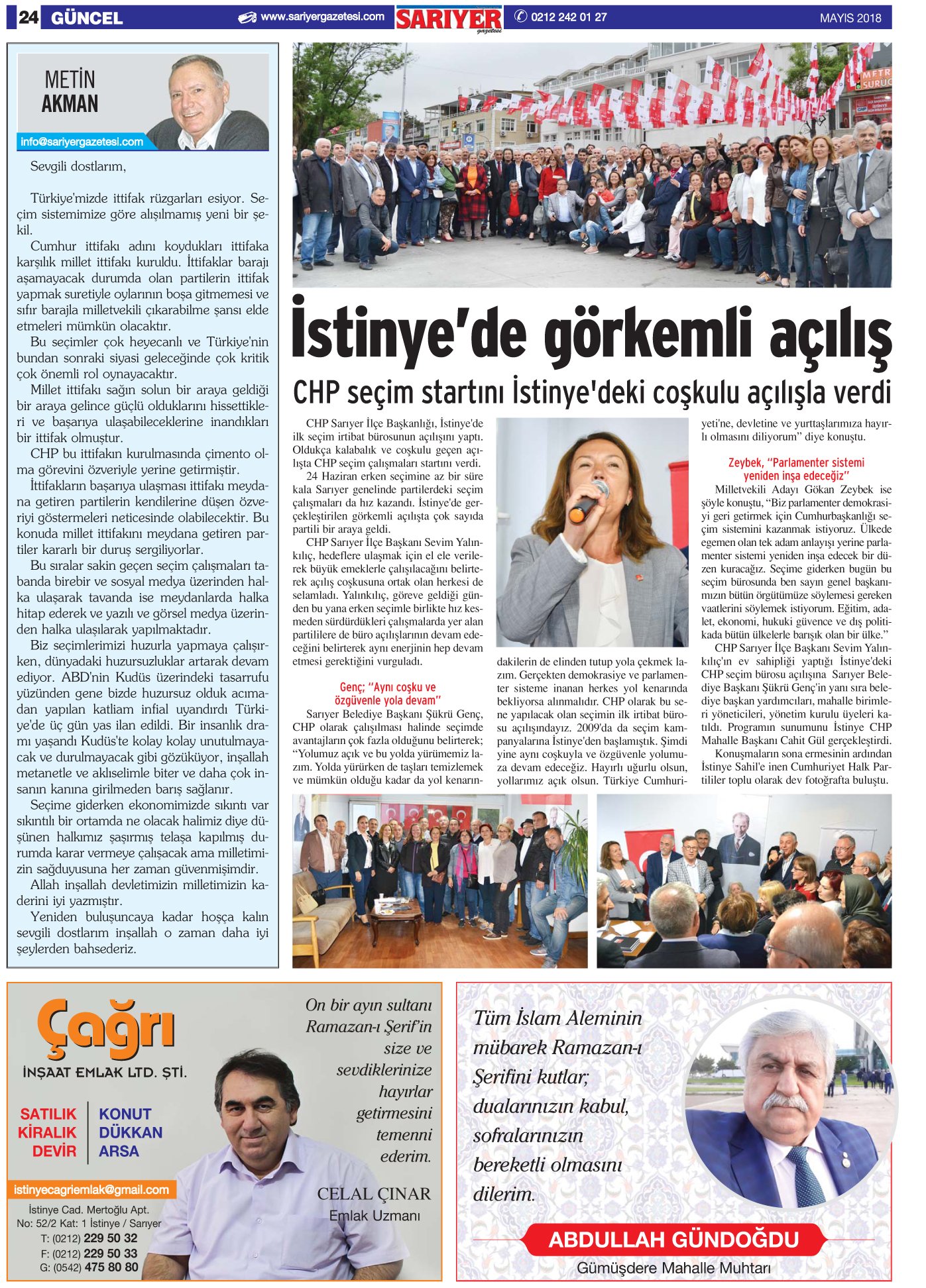 Sarıyer Gazetesi
