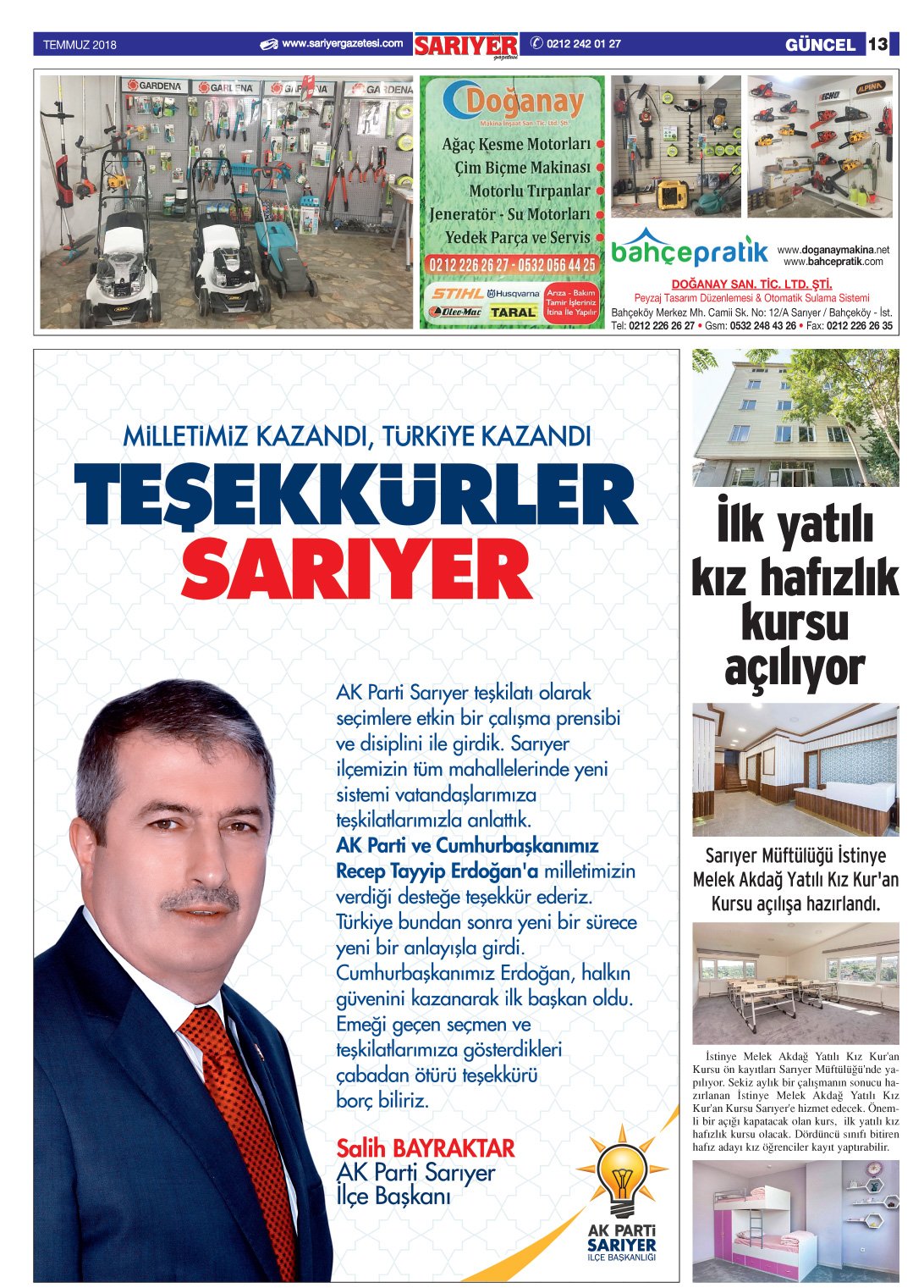 Sarıyer Gazetesi