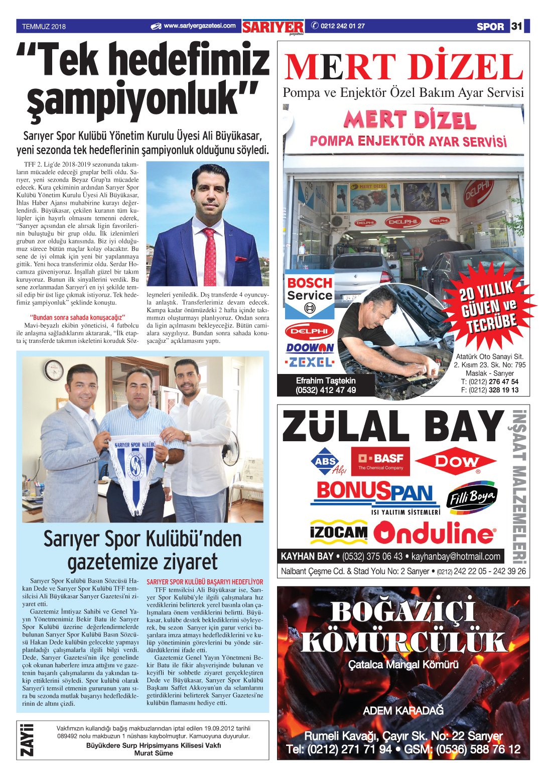 Sarıyer Gazetesi