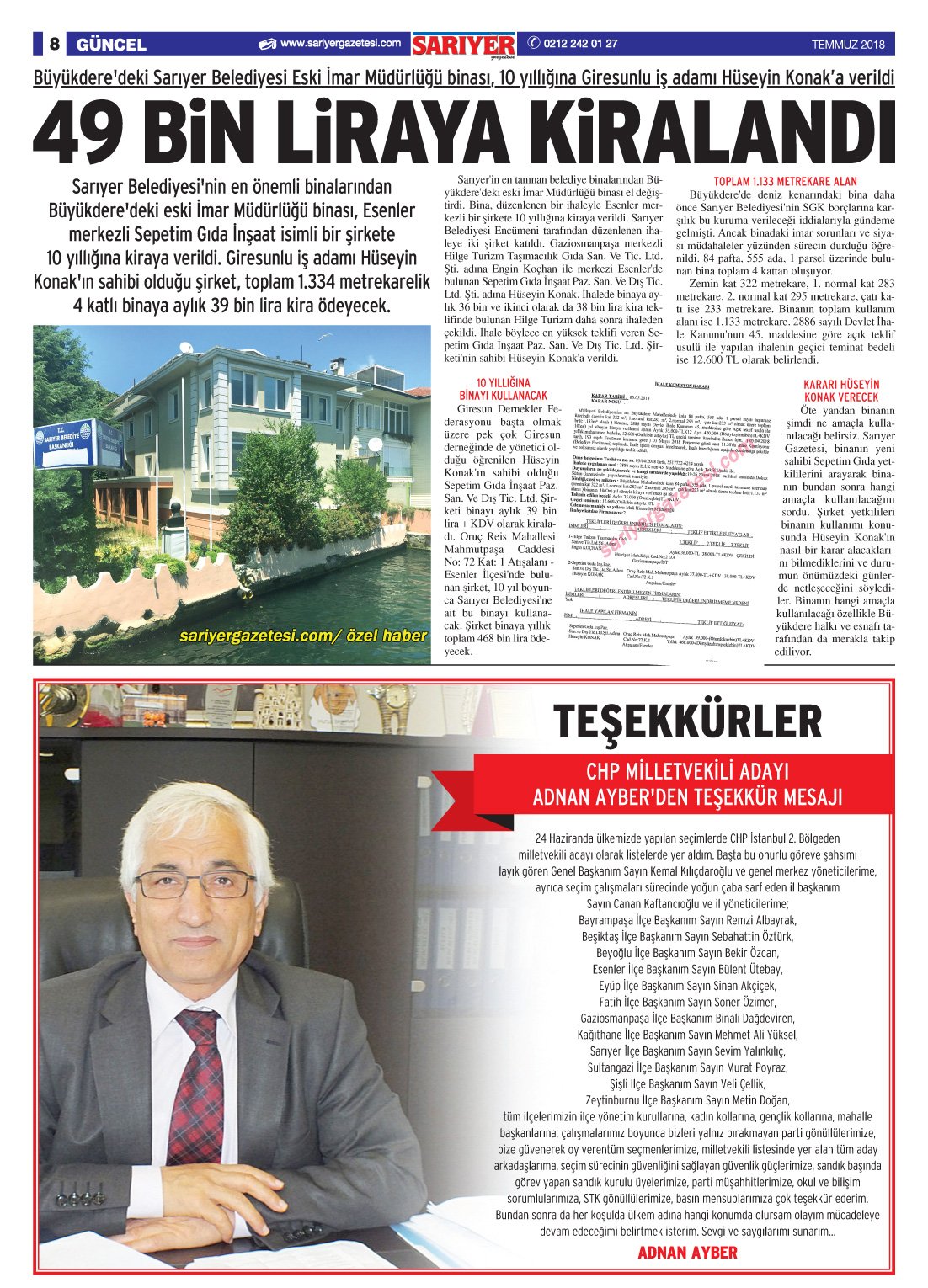 Sarıyer Gazetesi