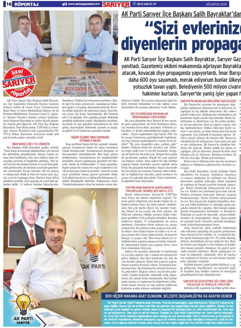 Sarıyer Gazetesi