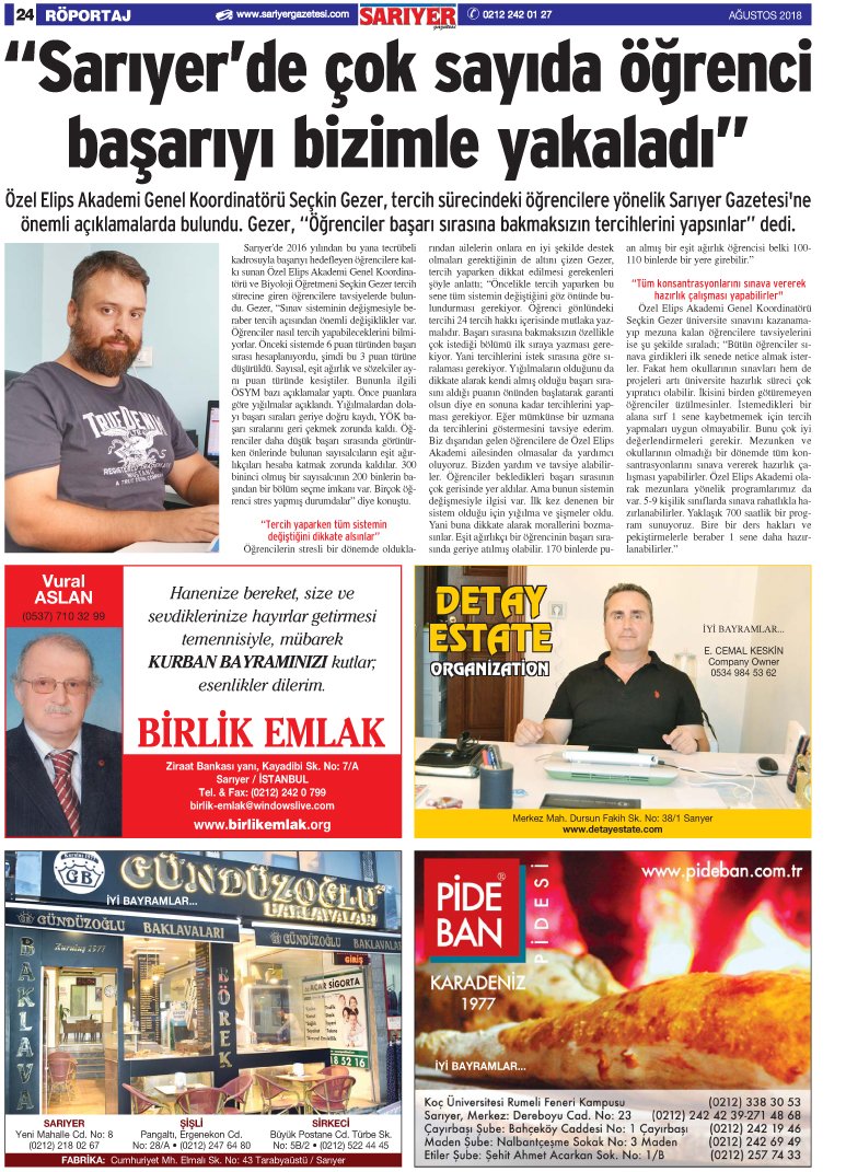 Sarıyer Gazetesi