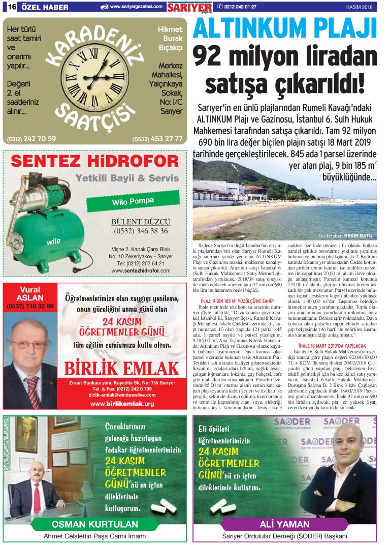 Sarıyer Gazetesi