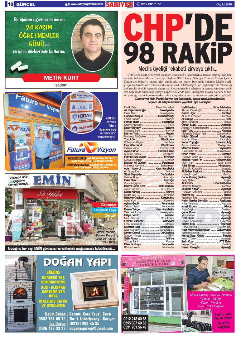 Sarıyer Gazetesi
