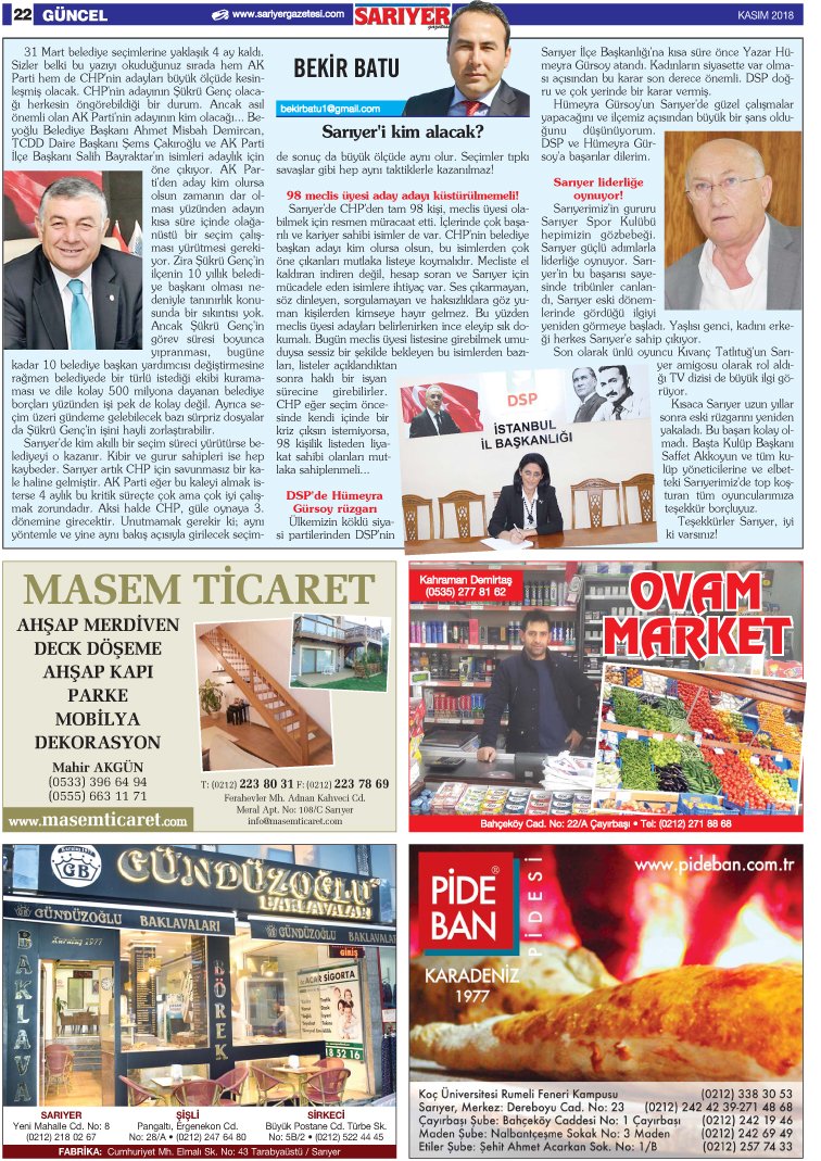 Sarıyer Gazetesi