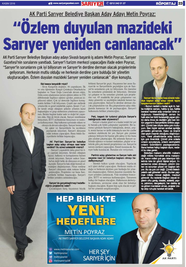 Sarıyer Gazetesi