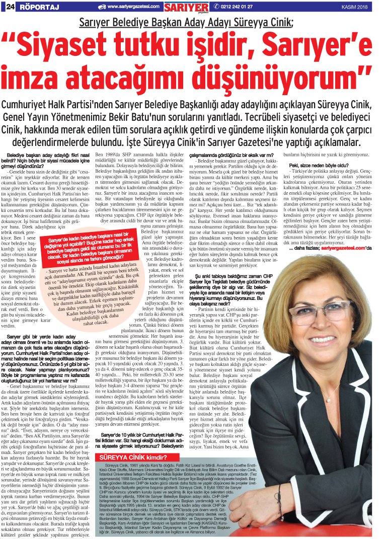Sarıyer Gazetesi