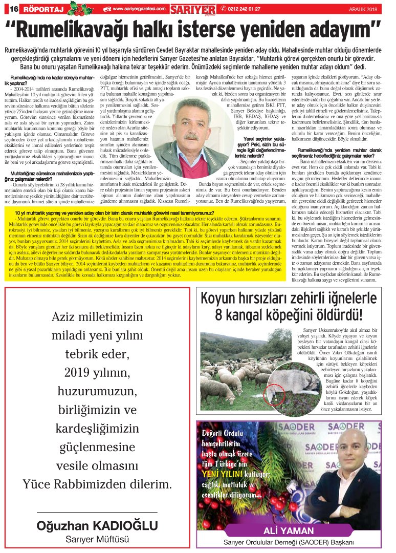 Sarıyer Gazetesi
