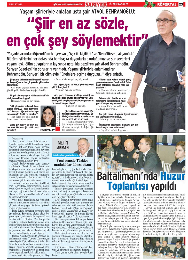 Sarıyer Gazetesi
