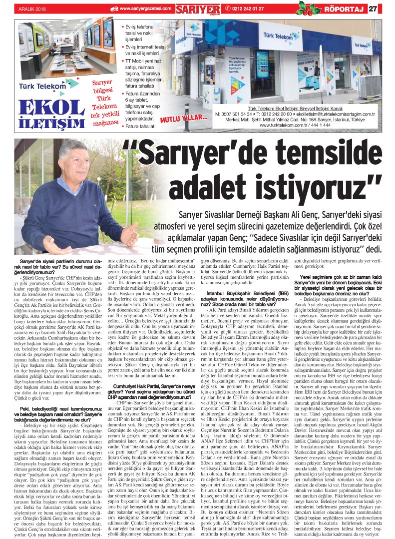 Sarıyer Gazetesi
