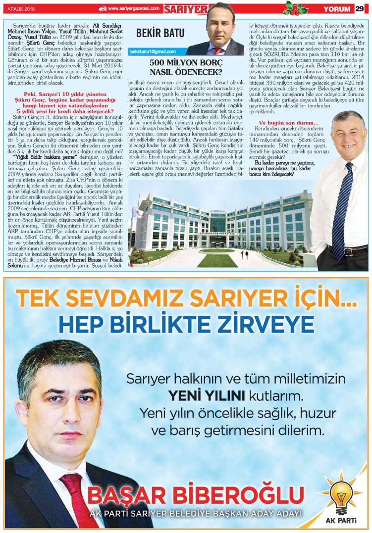 Sarıyer Gazetesi