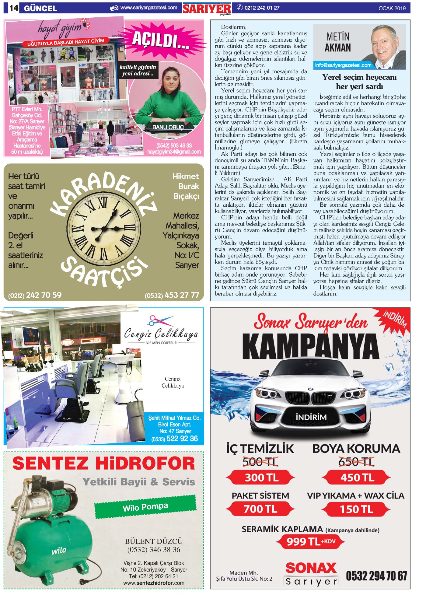 Sarıyer Gazetesi