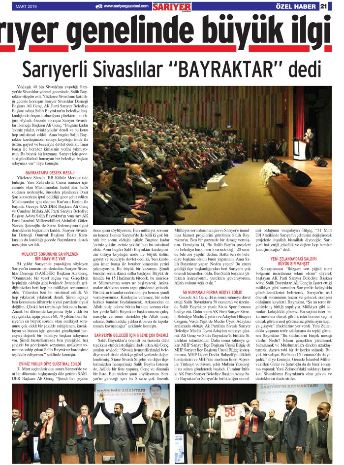Sarıyer Gazetesi