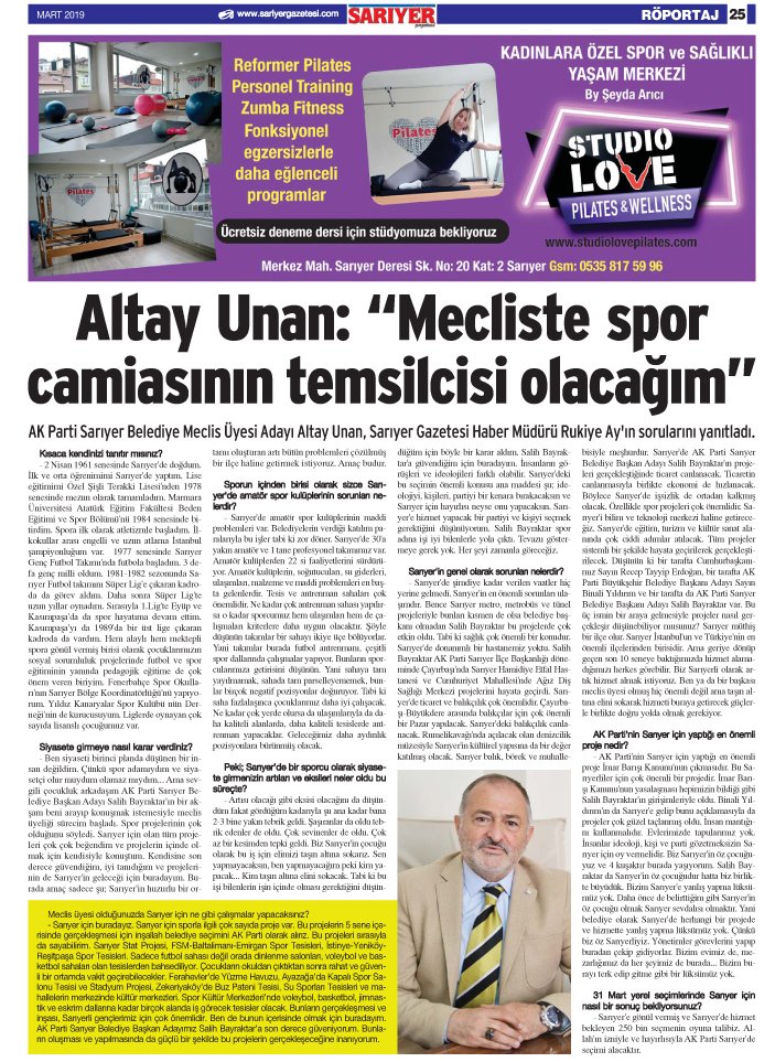 Sarıyer Gazetesi