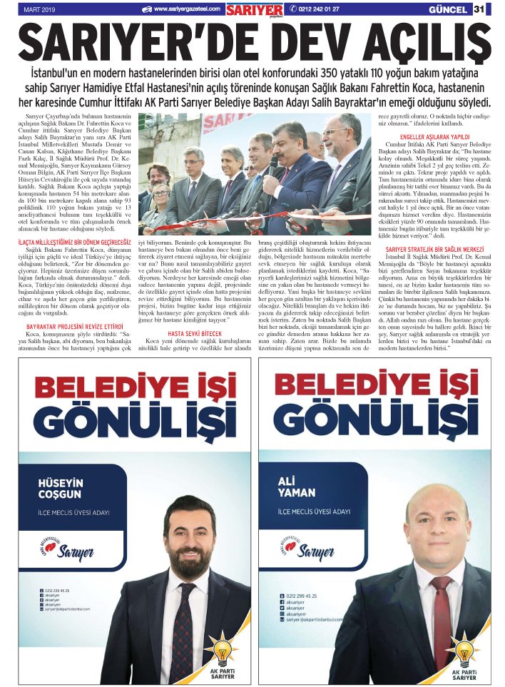 Sarıyer Gazetesi