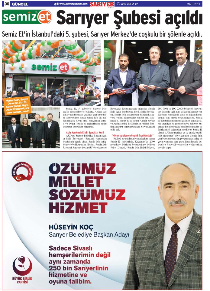 Sarıyer Gazetesi