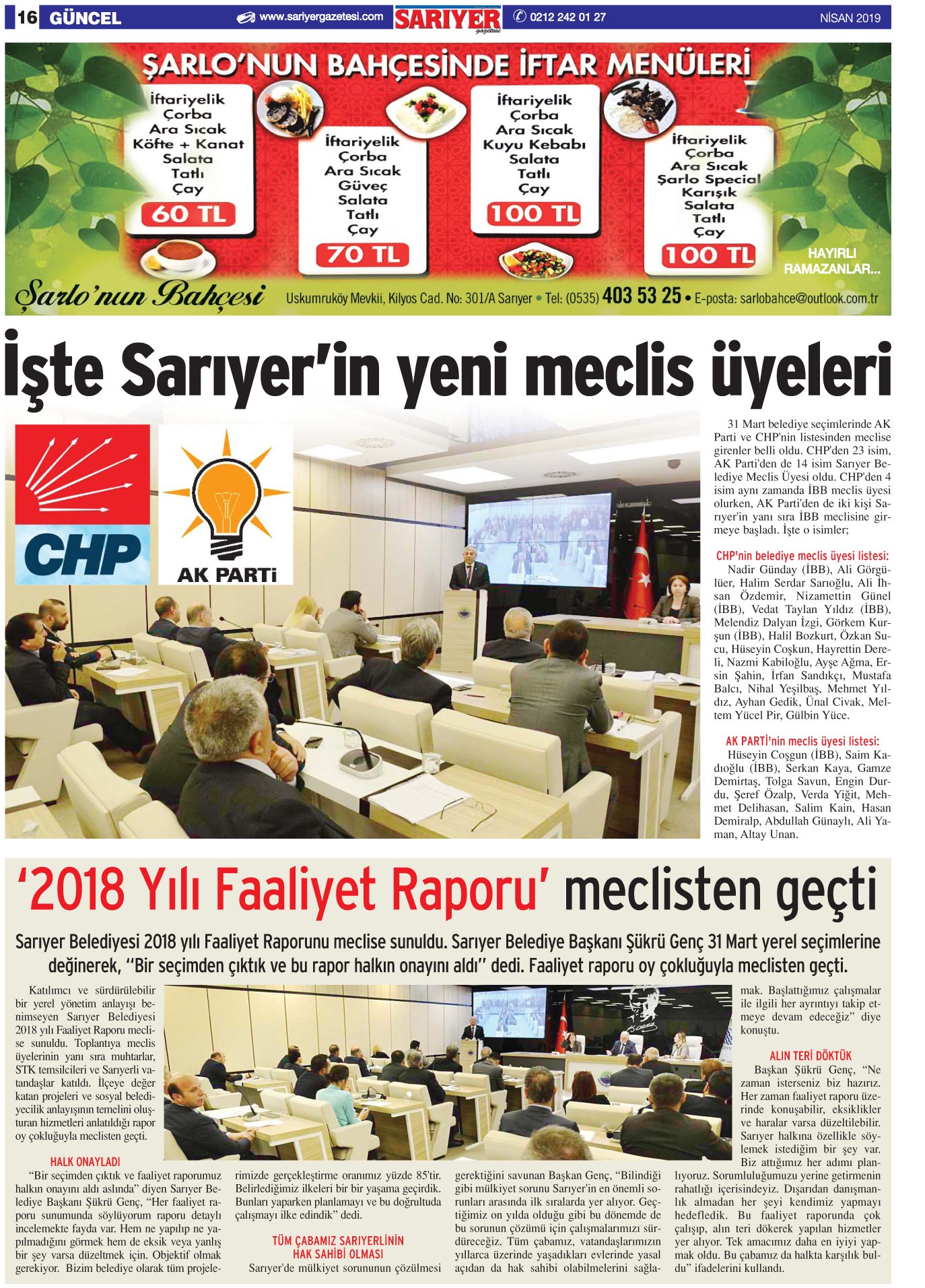 Sarıyer Gazetesi