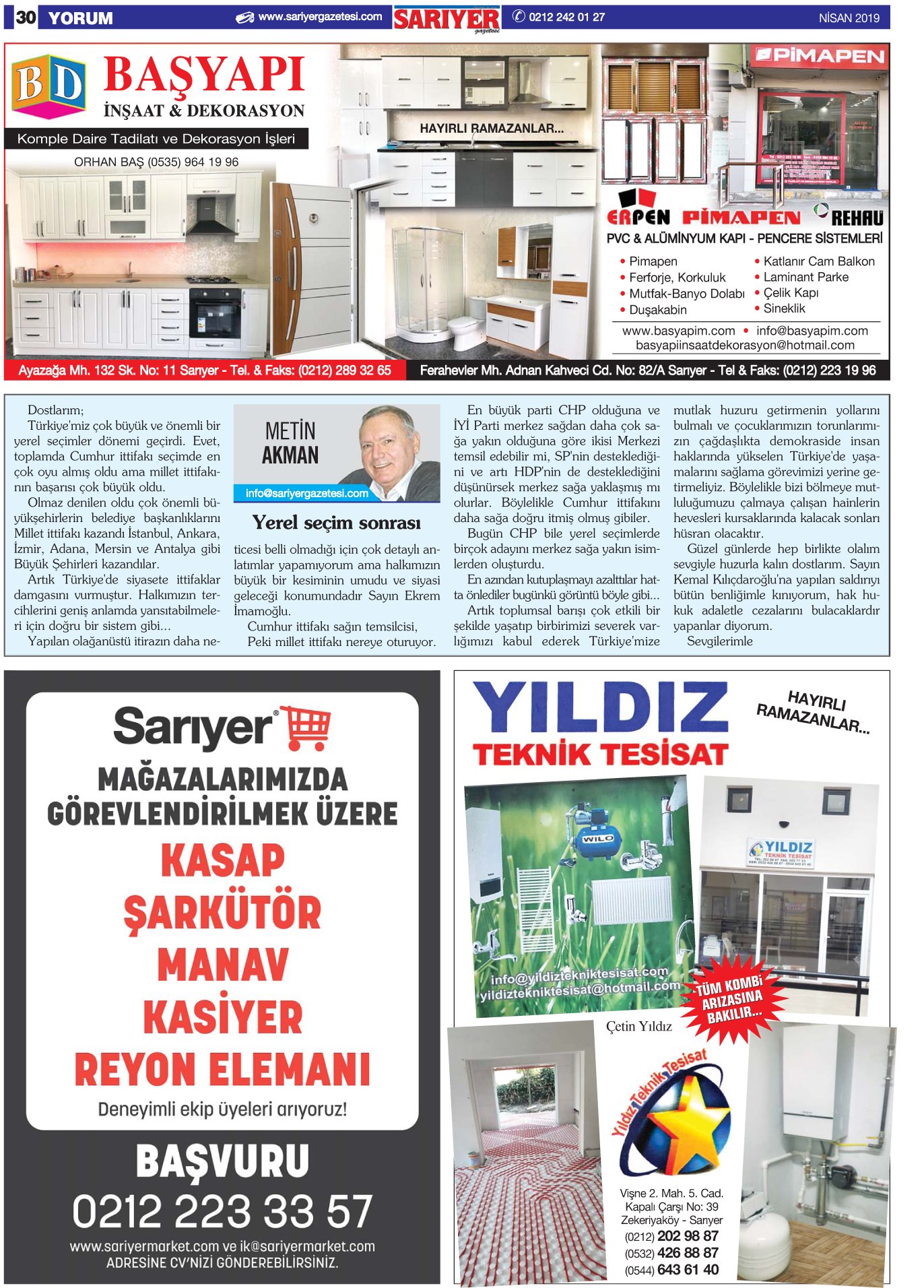 Sarıyer Gazetesi