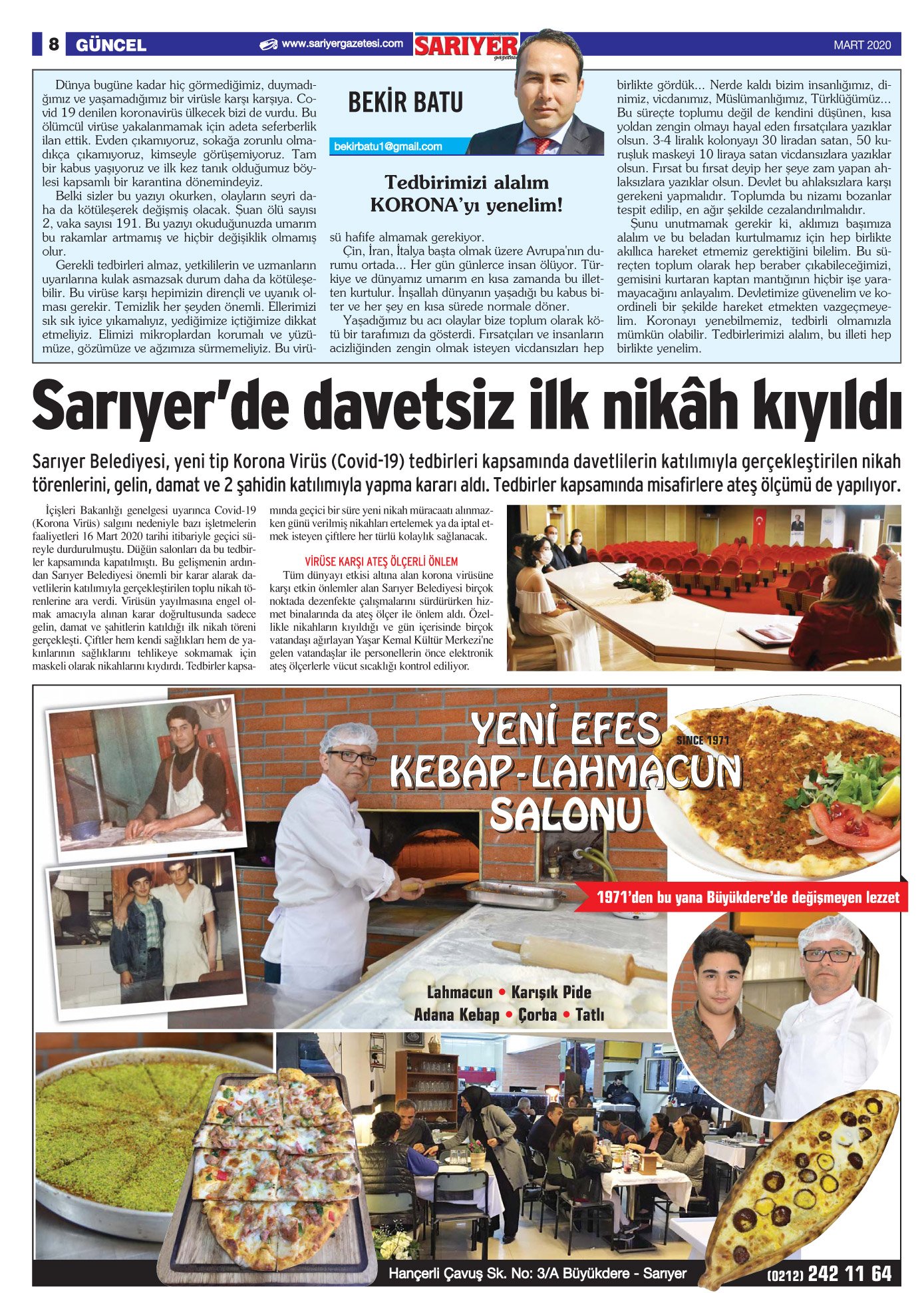 Sarıyer Gazetesi