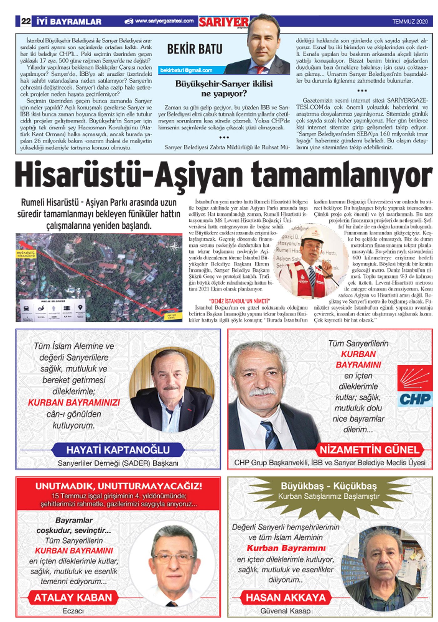 Sarıyer Gazetesi
