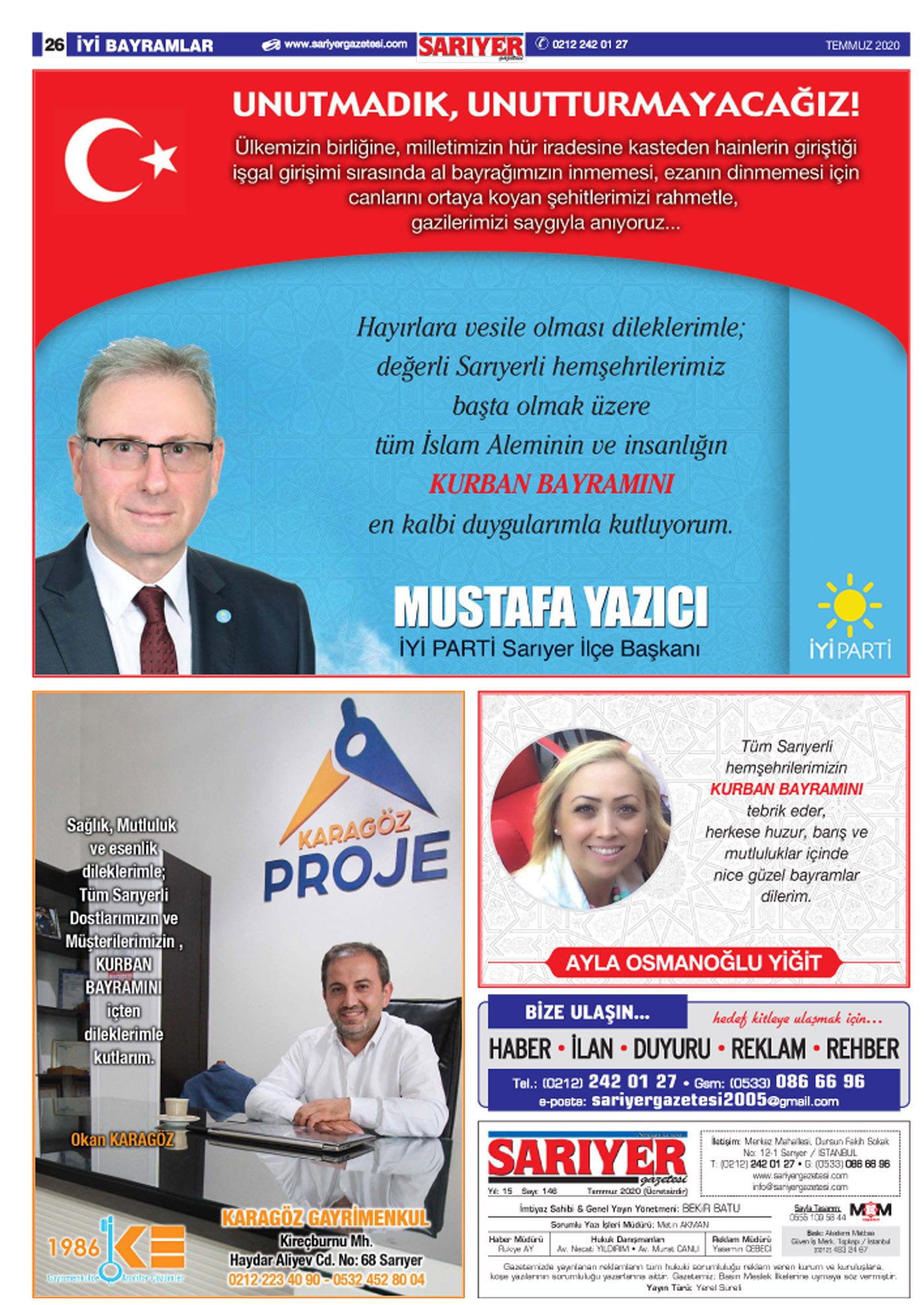 Sarıyer Gazetesi