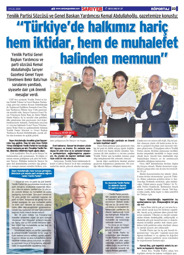 Sarıyer Gazetesi
