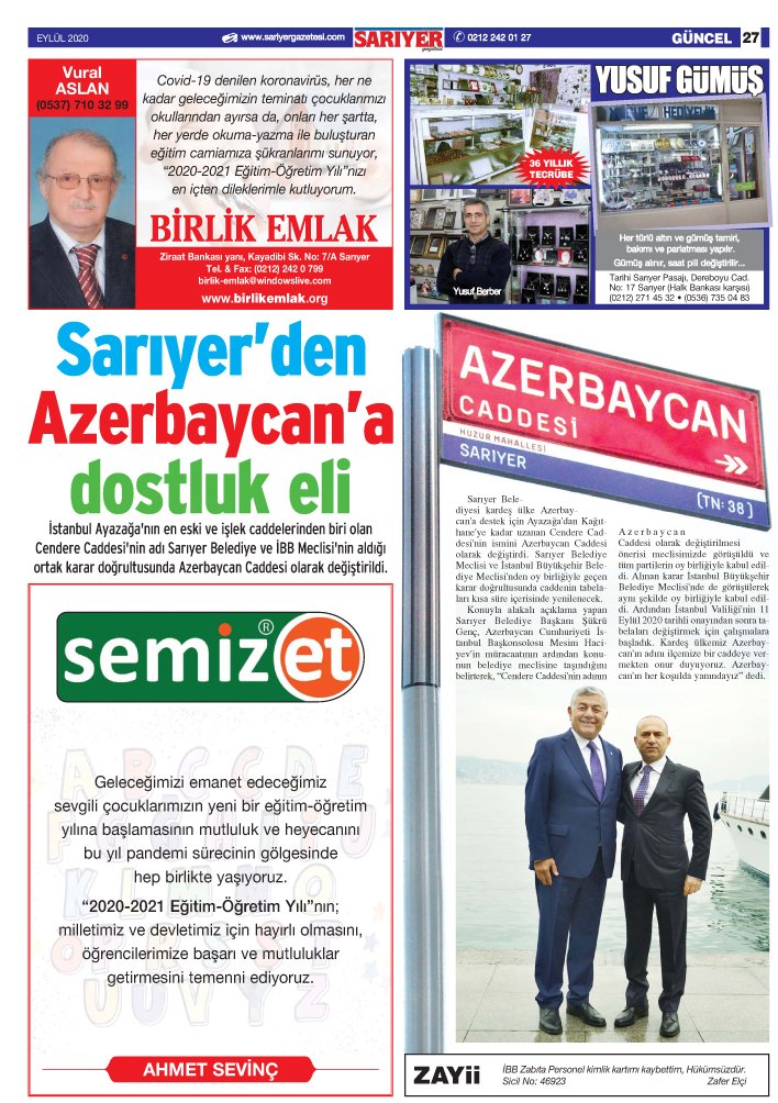 Sarıyer Gazetesi