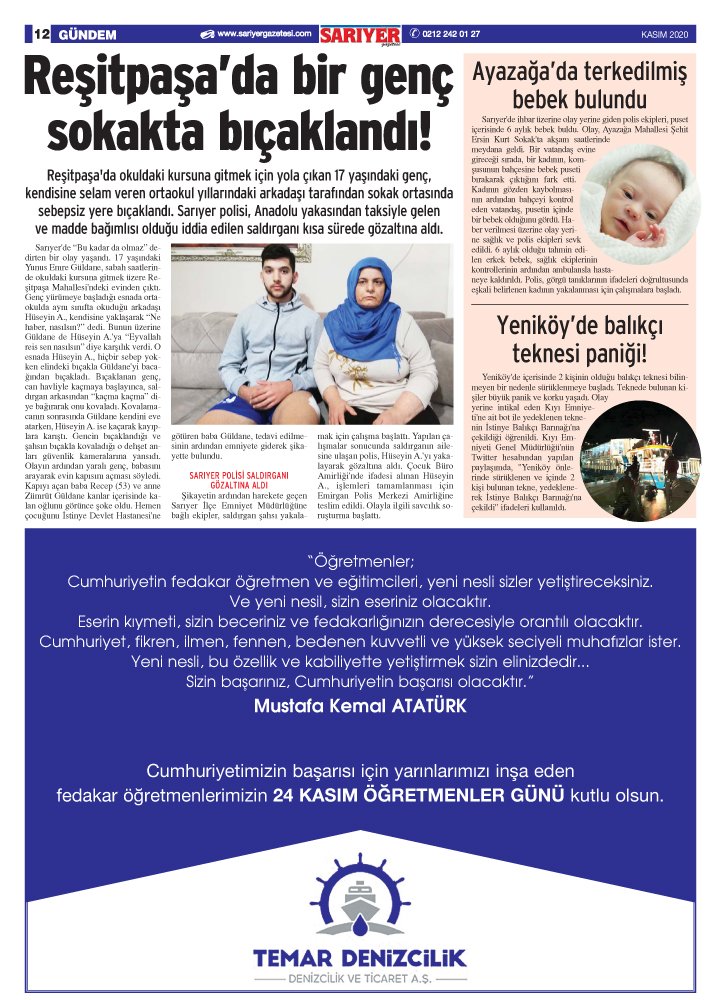 Sarıyer Gazetesi
